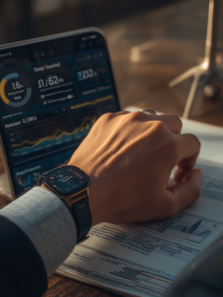 AI powered sleep tracker ring - Illustration 2