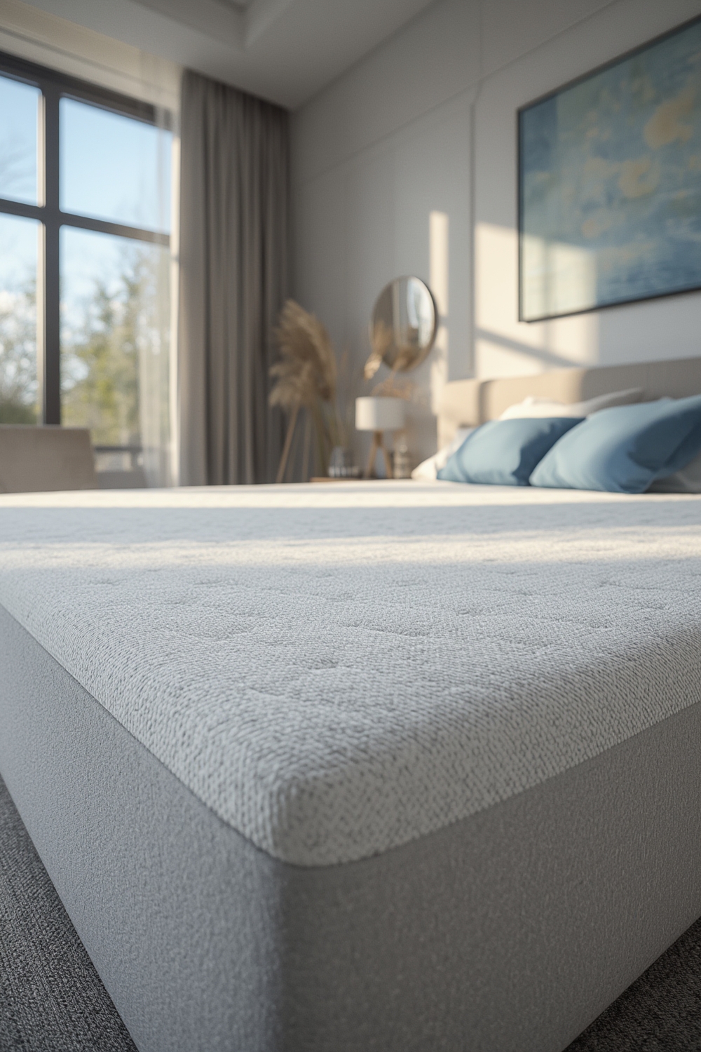 Linenspa Memory Foam Mattress Topper Review: 7 Proven Reasons to Buy in 2026 - My Equipped Home Linenspa Memory Foam Mattress Topper queen size front view