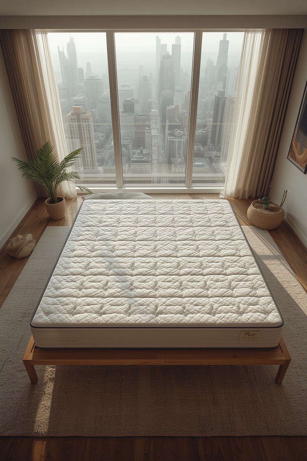 EGOHOME 8-Inch Full Size Memory Foam Mattress front view