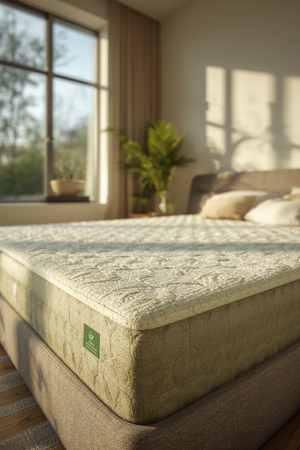 Zinus Green Tea Mattress Review: 9 Proven Reasons It Stands Out in 2026 - My Equipped Home Zinus Green Tea Memory Foam Mattress 10 inch front view