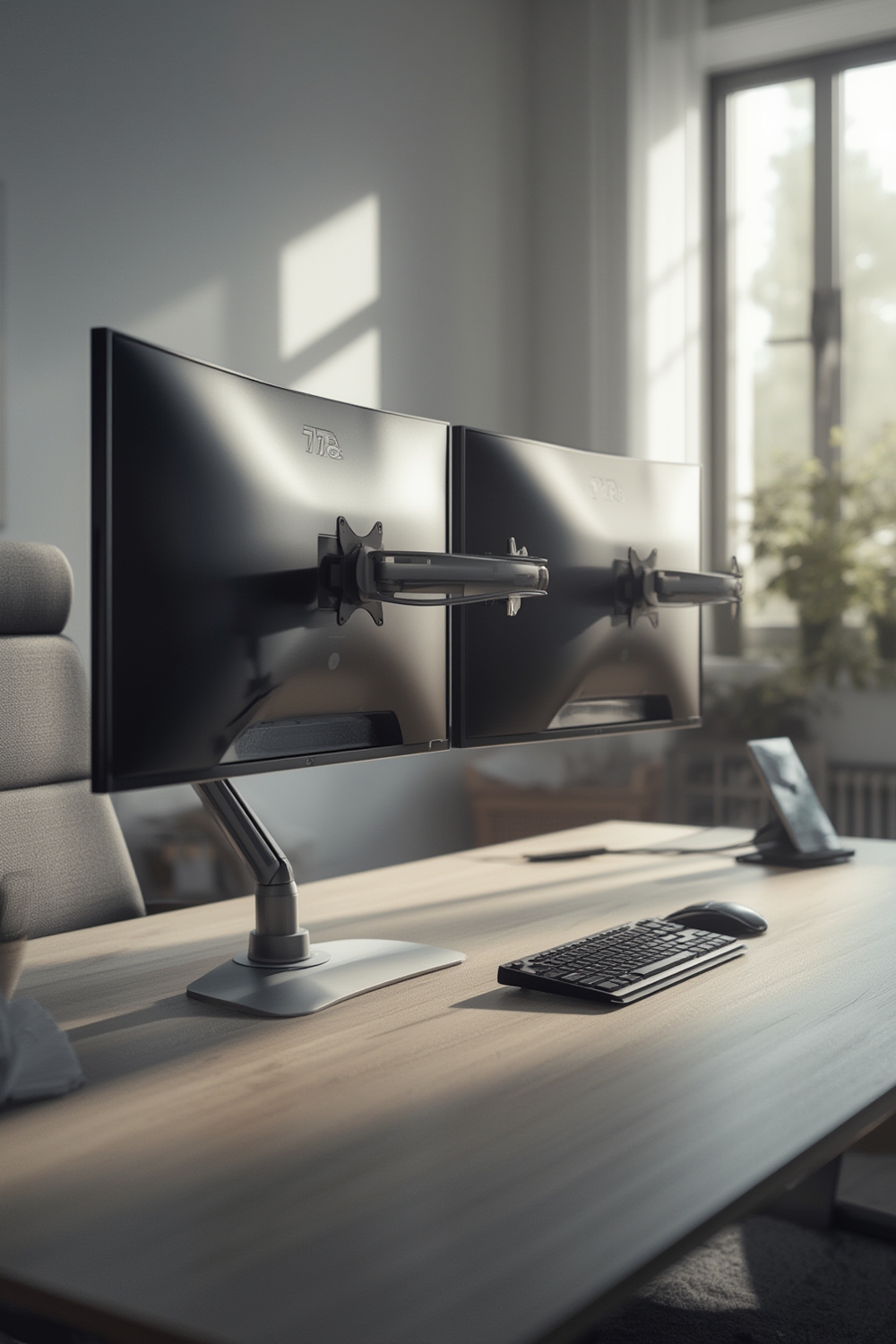 desk-mounted monitor arm trending - featured image