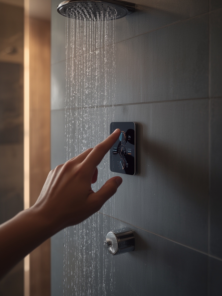digital shower temperature control - Illustration 2