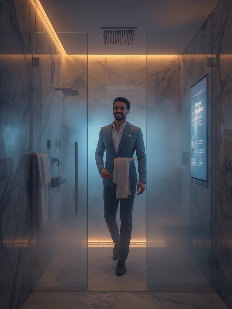 digital shower temperature control - Illustration 3