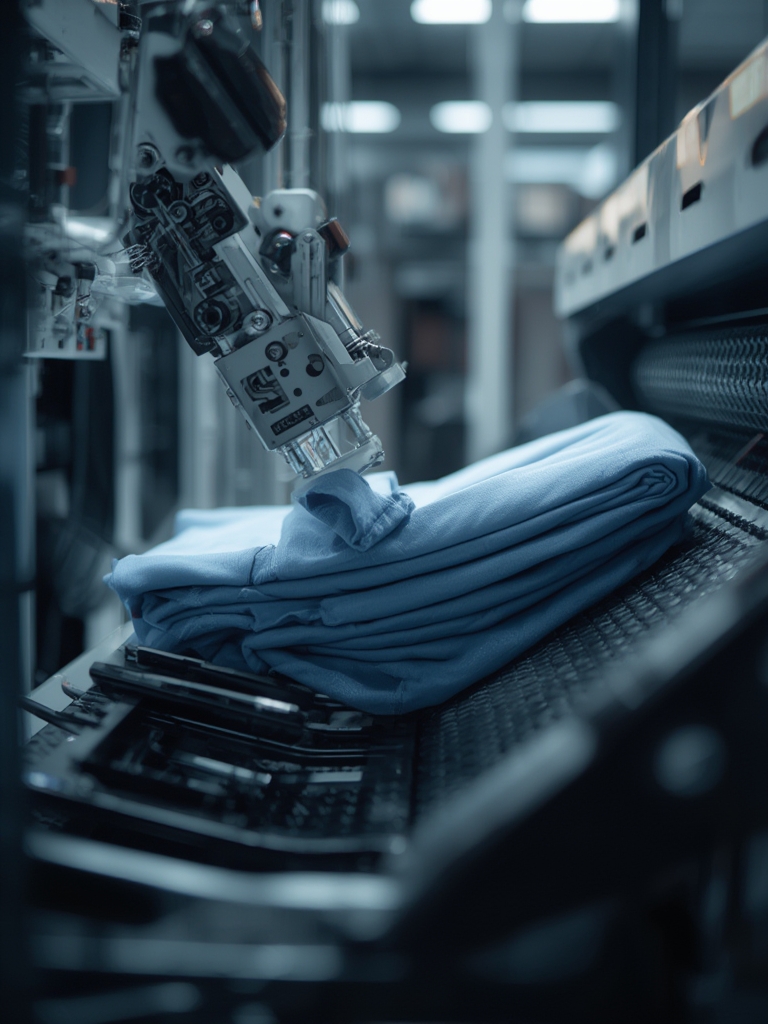 folding machine for laundry - Illustration 2