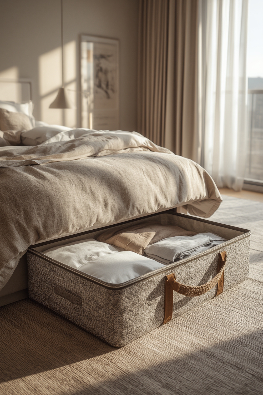 large under bed storage bags product view