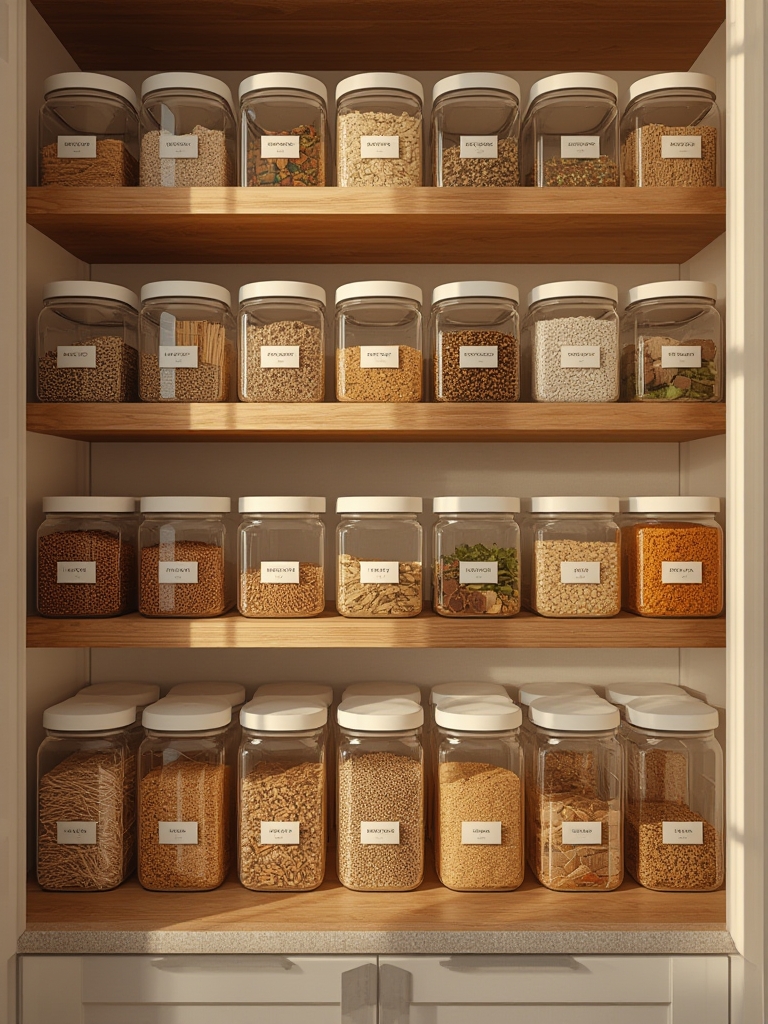 minimalist pantry containers viral - Illustration 3