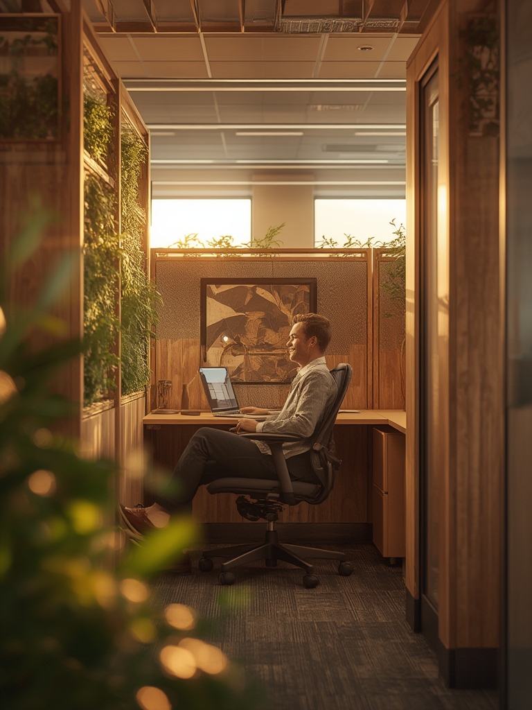 office cubicle makeover 2025 - Illustration 3
