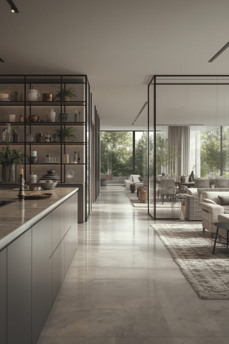 Open Plan Kitchen Dividers: 7 Best Ways To Maximize Privacy And Style (Proven Guide) - My Equipped Home open plan kitchen dividers