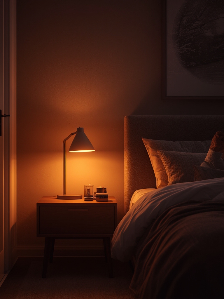 minimalist nightstand lamp viral - Illustration 3